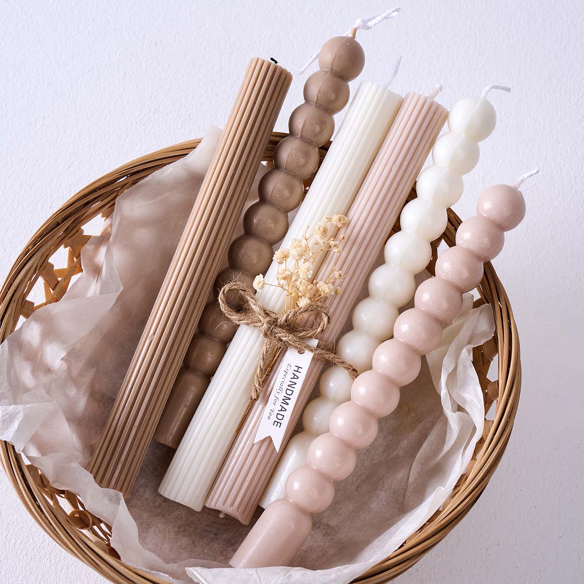 Soap Making Home - 3D Long Stripes Bubble Bead Pillar