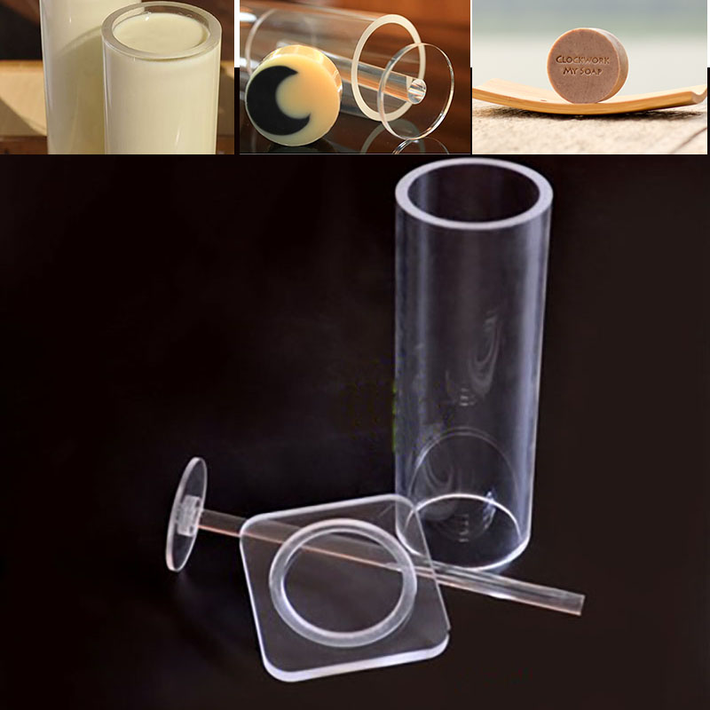 Soap Making Books - Vertical Circle Arylic Soap Mold Mould