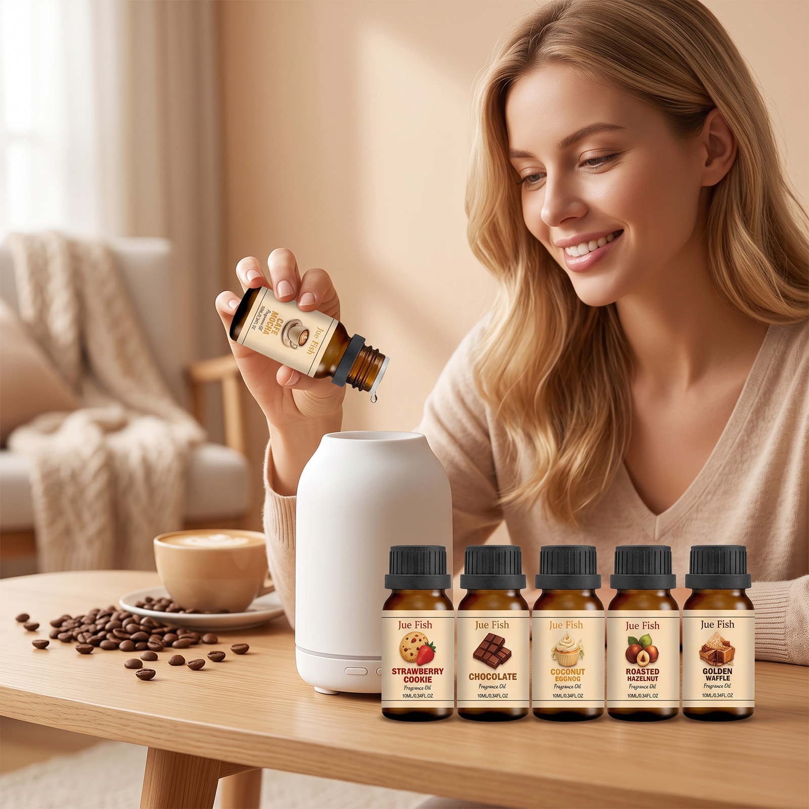 Soap Making Books - 6pcs Coffee Shop Scented Fragrance Oil