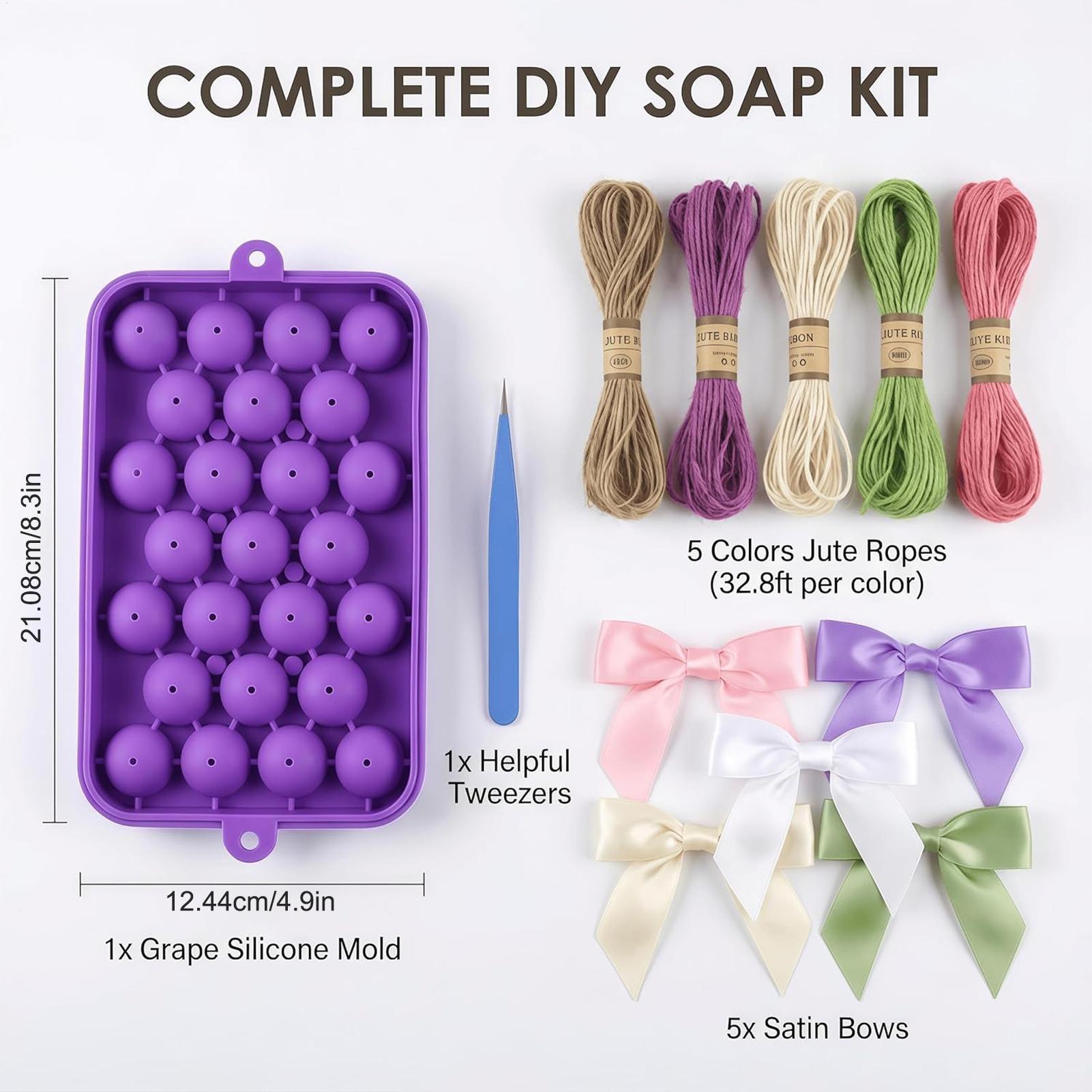 DIY Soap Making Kit Grape Soap - đánh giá và giá Soap Making Home