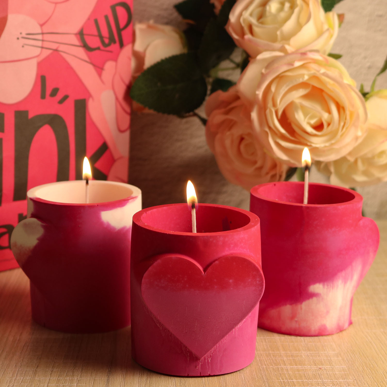Love Candle Cup Scented Candle - đánh giá và giá Soap Making Home
