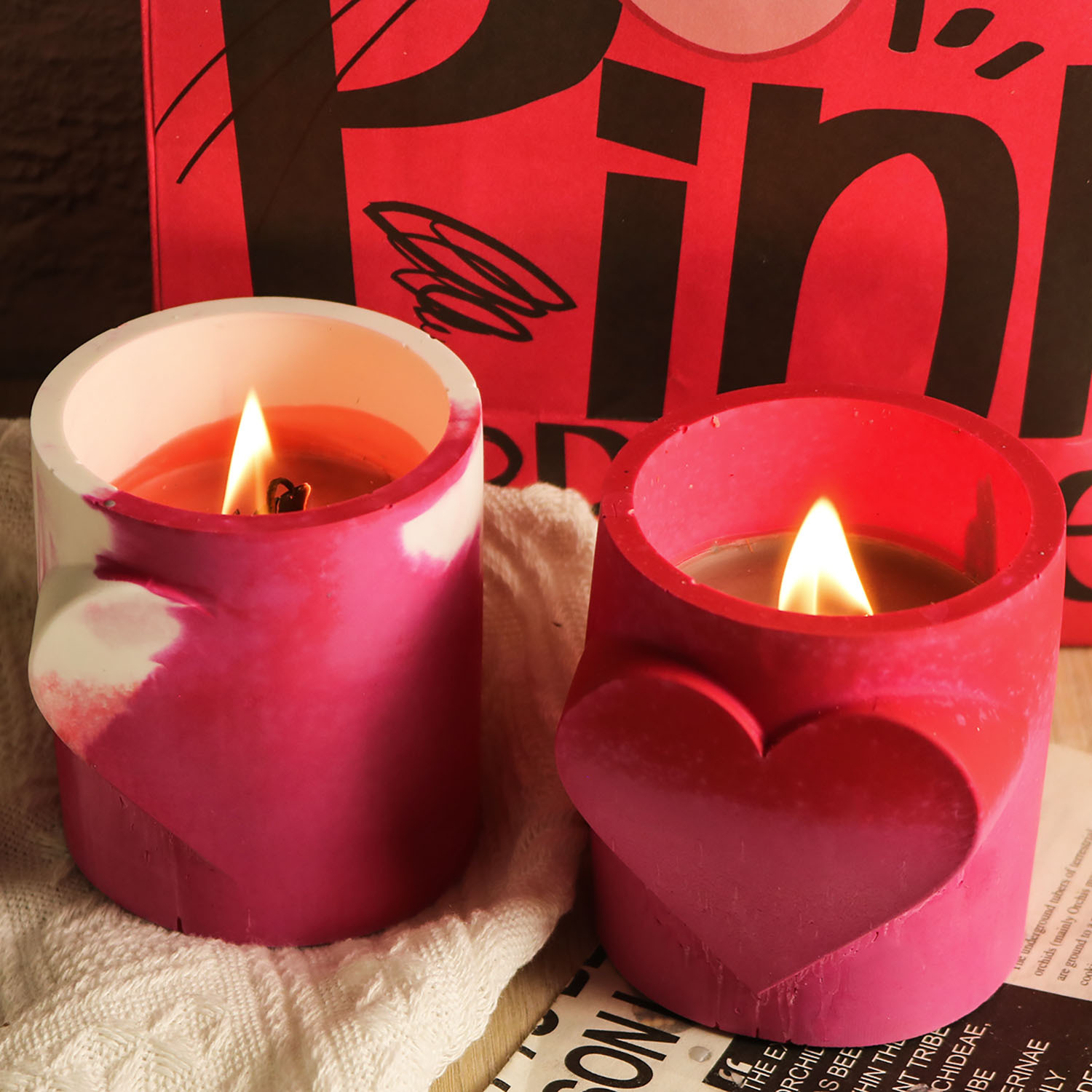 Love Candle Cup Scented Candle - đánh giá và giá Soap Making Home