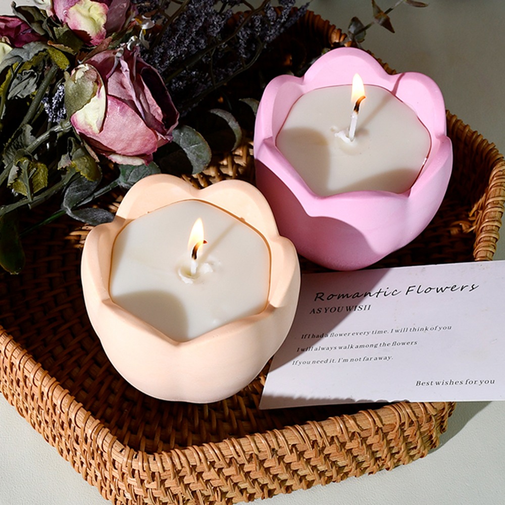 Tulip Candle Holder Silicone M - đánh giá và giá Soap Making Books