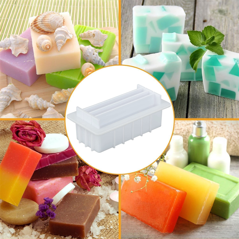 42oz Silicone Soap Mold with 5 - đánh giá và giá Soap Making Books