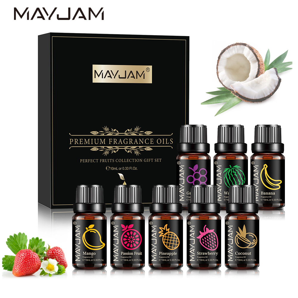 MAYJAM Fragrance Oils Set 8pcs - đánh giá và giá Soap Making Books