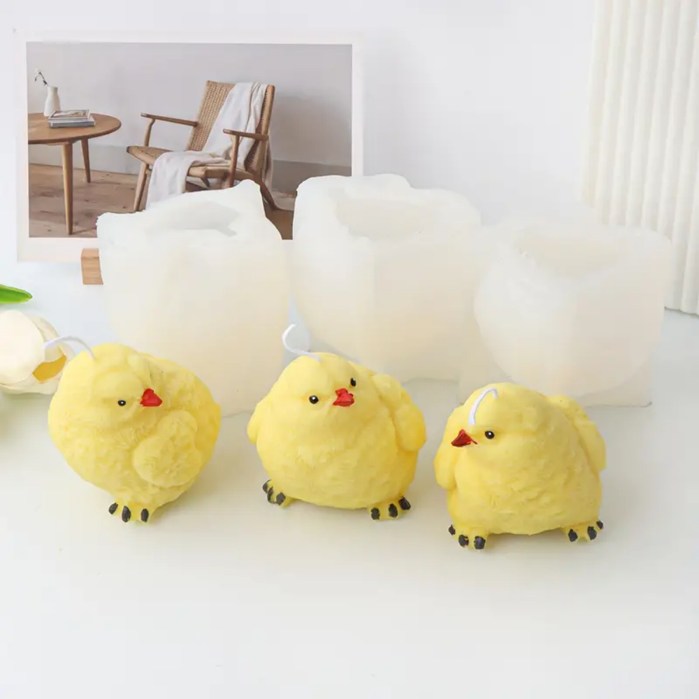 Adorable Chick Candle Silicone - đánh giá và giá Soap Making Home