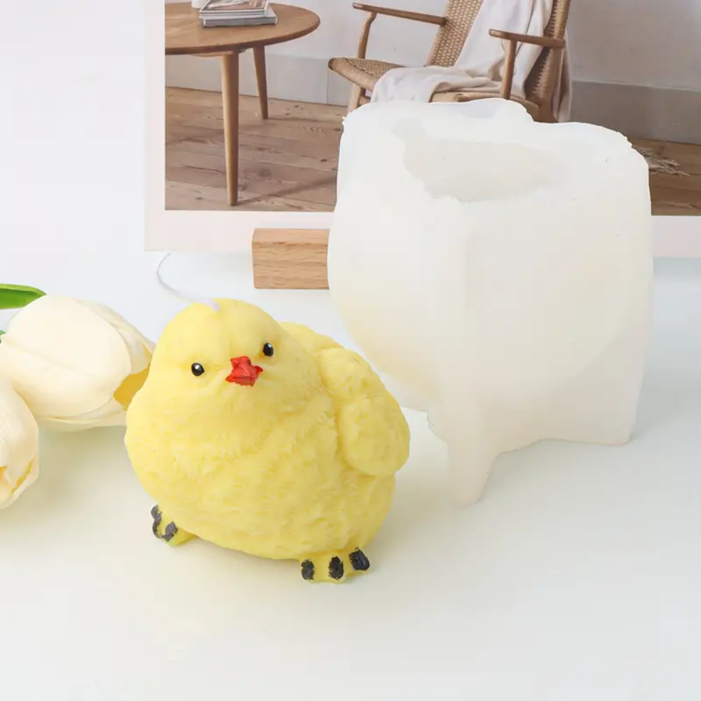 Adorable Chick Candle Silicone - đánh giá và giá Soap Making Home