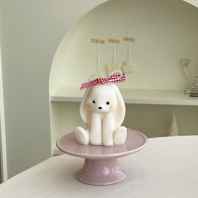 Sitting Rabbit Silicone Candle - đánh giá và giá Soap Making Home