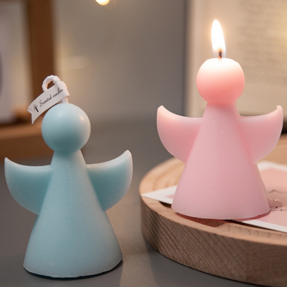 Round Head Wing Angel Acrylic  - đánh giá và giá Soap Making Home