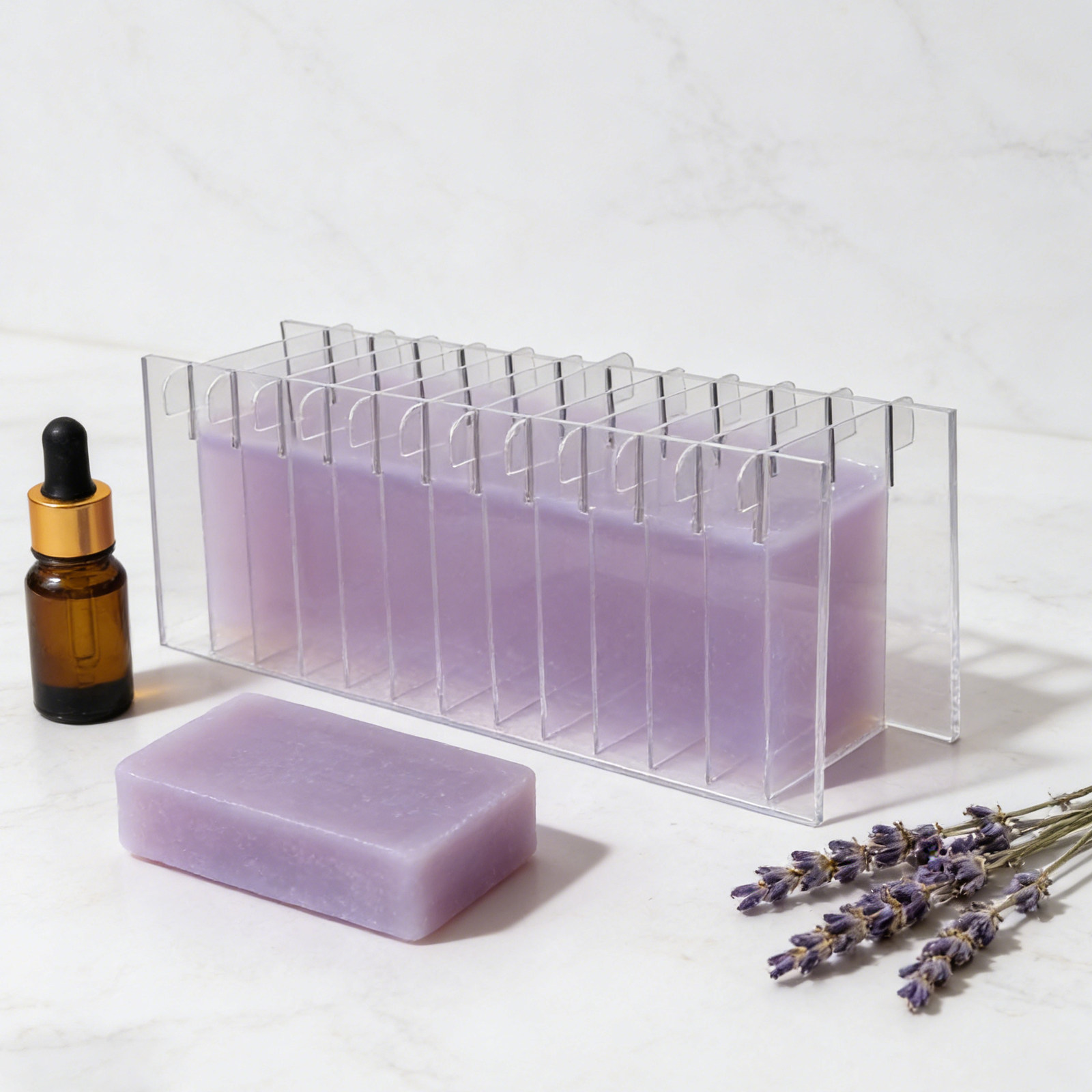 Acrylic Soap Divider Board for - đánh giá và giá Soap Making Books