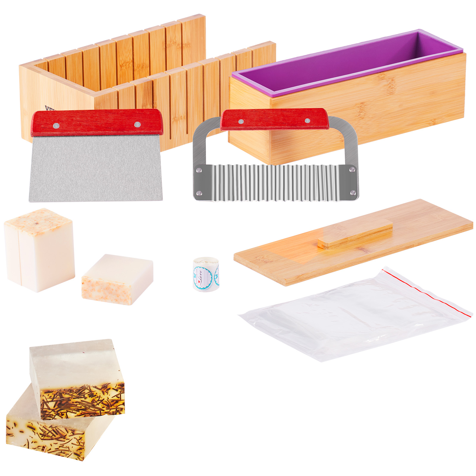 VEVOR Soap Making Kit Bamboo C - đánh giá và giá Soap Making Books