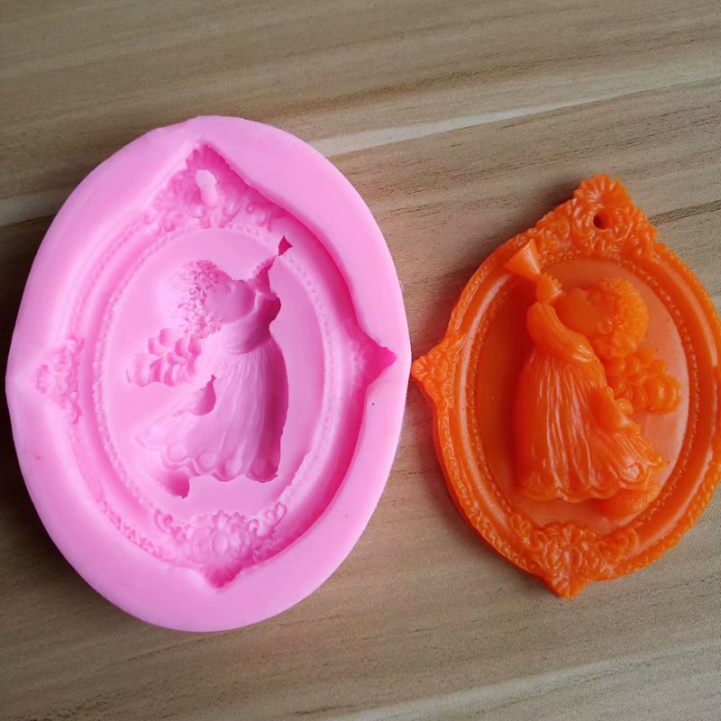 3D Angel Kids Shaped Silicone  - đánh giá và giá Soap Making Home